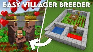 Minecraft Infinite Villager Breeder Tutorial - Easiest & Best Design