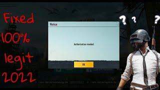 2 ways to fix 'authorization revoked', to log in to pubg through Facebook.