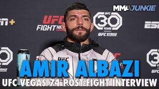 Amir Albazi Ready to be 'King That I Know I Am' After Controversial Decision Win | UFC on ESPN 45