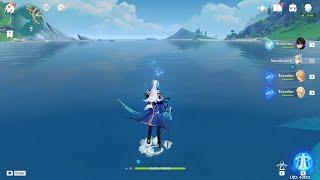Neuvillette can actually walk on water like Kokomi