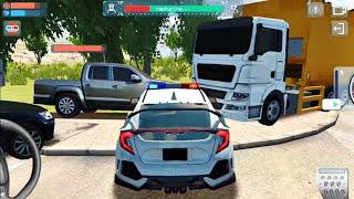 Honda Civic type R | Police sim 2024 | Android Gameplay#ybgameplaystv