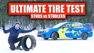 Are Studded Snow Tires Actually Better? Ice Testing!