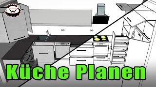 Komplette KÜCHE in 3D selber planen | WoodSpezi