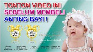 Review Anting Bayi Aman dan Anti Lepas | Anting Toge Littlethingshewear Minnie Series