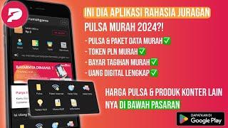 APLIKASI RAHASIA JURAGAN PULSA MURAH 2024?! HARGA PULSA & PRODUK KONTER LAINNYA DI BAWAH PASARAN!!