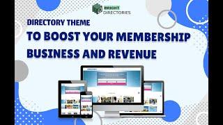 Directory Theme Boosts Your Membership Business and Revenue - Bright Directories