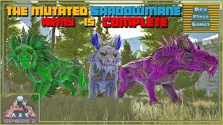 ARK: Genesis 2 | Mutated Shadowmanes | Crazy Stats & Cool Colour Mutations!