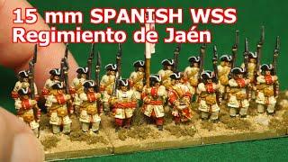 15 mm Regimiento de Jaén - Lancer Miniatures French WSS infantry