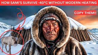 How Sami Survive Arctic Winters Without Modern Heating | COPY THEM #sami #survivor