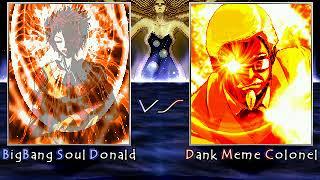 Mugen - Big Bang Soul Donald(12p) vs Big Bang Colonel-R(12p)