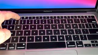 How to enable and disable keyboard backlight on your MacBook Air M1