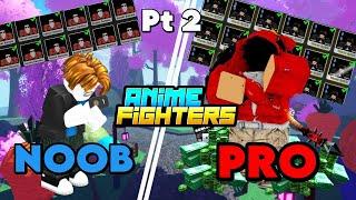 Going Pro!? Noob to Pro pt2 | Roblox Anime Fighters Simulator