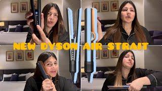 THE NEW DYSON AIR STRAIT!!  UNBOXING AND TUTORIAL||
