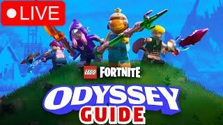 Let's Play LEGO Fortnite Odyssey - A Beginners Guide - Chill Stream