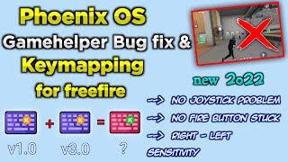 PhoenixOS Keymapping free fire 2022 | Gamehelper Problem fix in Tamil