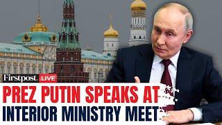 Putin LIVE: Putin Speaks at Russia Interior Ministry Board Meeting |Ukraine War|Trump Zelensky Fight