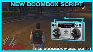 QBCore BOOMBOX Music Script *FREE* | FiveM Roleplay Scripts | FiveM Tutorial 2023 | MJ DEVELOPMENT