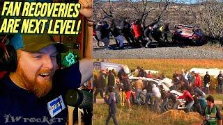 NASCAR Fan Reacts to Why Rallye Fans Are The Best! *Super Spectators