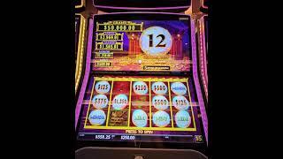 $250 BET HUGE JACKPOT HANDPAY WIN LION LINK HOLD N SPIN BONUS - ENCHANTED PRINCESS CRUISE - $5 Denom