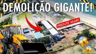 DEMOLIÇÃO GIGANTE FRENTE MAR em Balneário Camboriú - Mais um Arranha-céu?