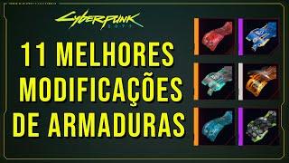 Cyberpunk 2077 as melhores modificações de armadura e onde encontrar