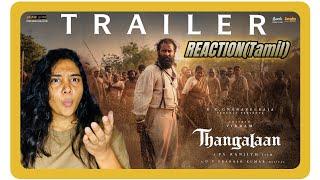 Thangalaan Trailer REACTION| Tamil| Chiyaan vikram| K E Gnanavel Raja| Pa ranjith| Gv prakash