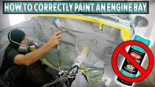 Stripping Paint from an Engine Bay and Proper Preparation for Paint
