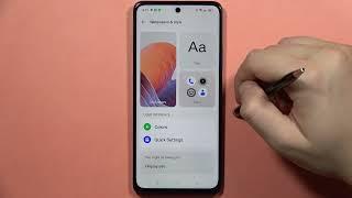 Realme C67: Change Font Style #realmephone