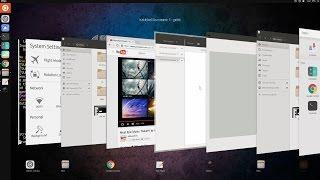 Ubuntu Unity 8 - App Switcher  | Oct 30