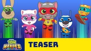 Talking Tom Heroes  - The Adventure Begins (NEW Series Trailer)