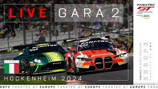 LIVE I Gara 2 I Hockenheim I Fanatec GT Europe  2024 (Italian)