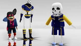 MMD- Outertale Sans Inflation