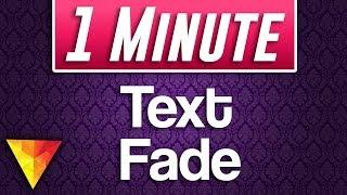 Hitfilm Express : How to Fade Text In and Out