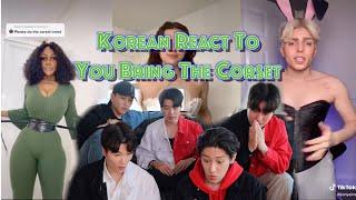 Korean React To You Bring The Corset Tik Tok Compilation