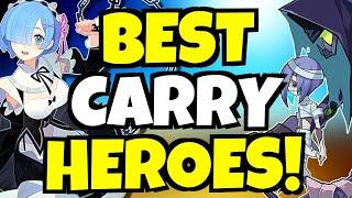 TOP 5 CARRY HEROES!!! [AFK ARENA]