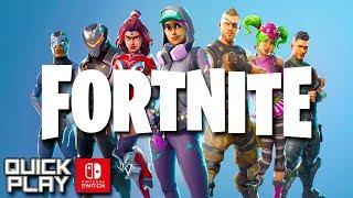 Fortnite Nintendo Switch Gameplay! (Quick Play)