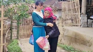 Mother and daughter hug and cry after what happened and make plans to get evidence