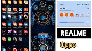 Red UI Realme Oppo Theme || #RedUiTheme #OppoRealme Theme || Color OS || Realme UI || Realme Oppo