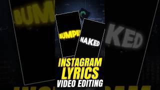 Instagram trending Lyrics video editing tamil 2025 | AlightMotion video editing Tamil | Tamilvratech