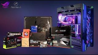 Vertically Installed ROG Strix RTX 4090 | ROG Z790 Extreme | i9-13900K Gaming PC Build