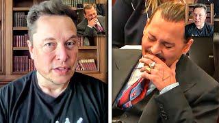 "She's Crazy" Elon Musk Speaks Against Amber Heard & Defends Johnny Depp