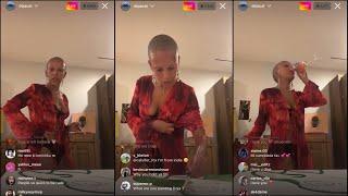 Doja Cat | Painting | Instagram Live (Aug 24, 2022)