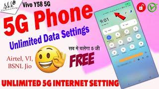 5g Phone Unlimited free Internet Setting ! Vivo y58 5g unlimited free Internet Setting. #5gsetting