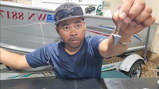 How To Set Up Surf Perch Fishing Rig For Beginners | Pump Sand Schrimps | Fishing