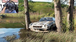 Abandoned 1970 Camaro Z28 Drift rebuild - Forza Horizon 4 | Thrustmaster TX