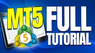  MT5 FULL TUTORIAL 2024 | PHONE  + PC