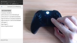 UWP Gamepad API working in Uno Platform WebAssembly