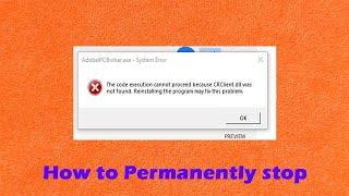 How to Permanently Stop the Adobe IPCBroker Error In 2 Minutes