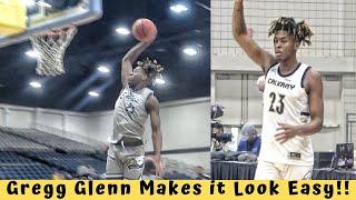 4 Star Gregg Glenn is a 6'8" BIG GUARD!