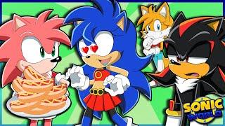 Shadow Meets Female Sonic | Sonica Jamey Rose and Shadow Play Sonic World (FT Tailsko Female Tails)